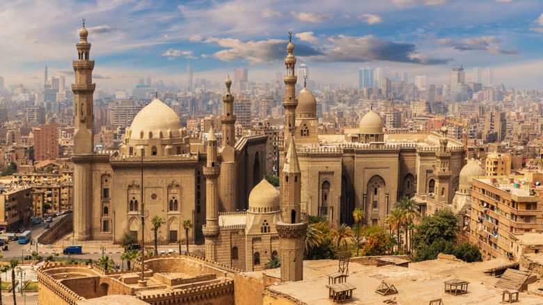 Sultan Hassan Mosque in Cairo, Egypt