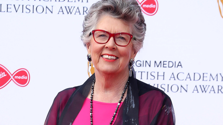 prue leith smiling at an event