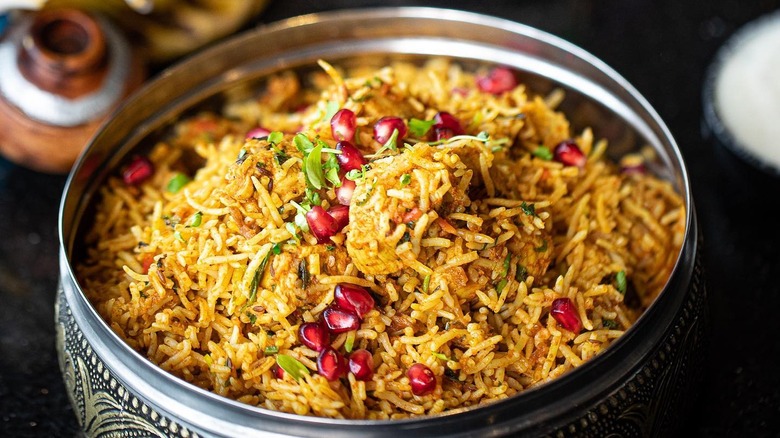 Brilliant's chicken biryani