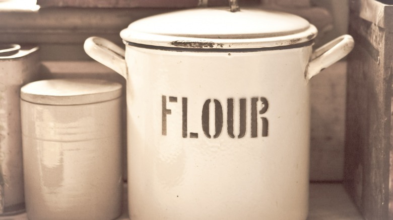 Generic flour canister