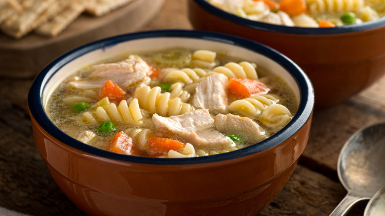 chunky chicken noodle soup