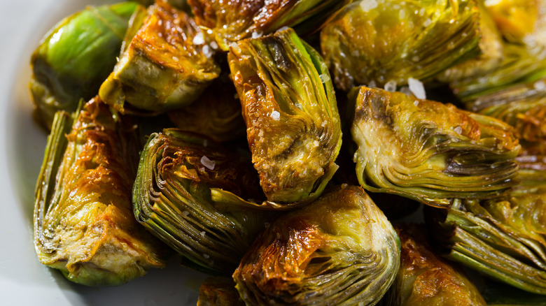 roasted artichoke hearts