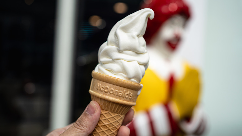 McDonald's ice cream cone