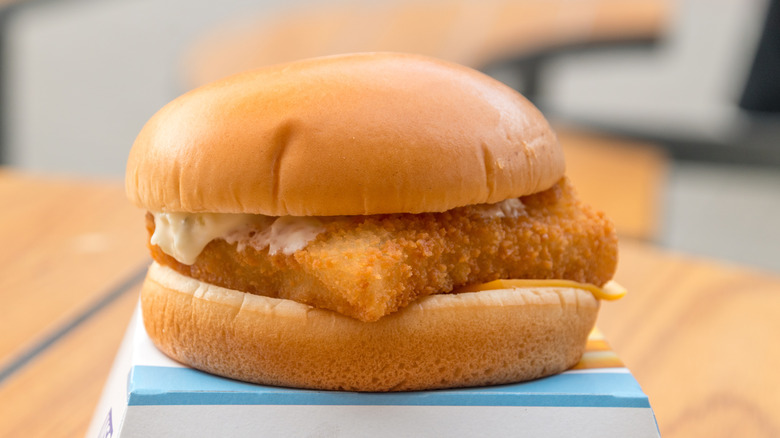 Filet-o-fish sandwich
