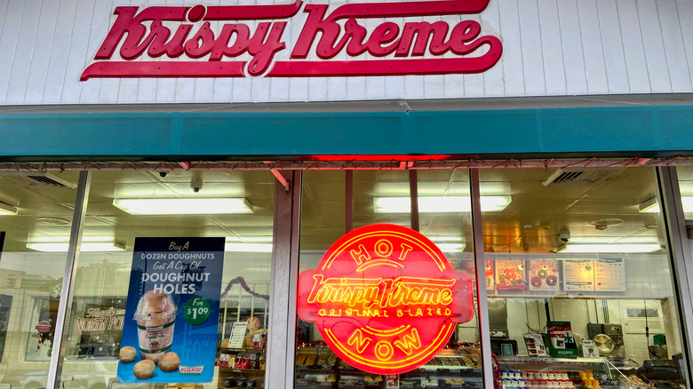 glazed donuts on wax paper