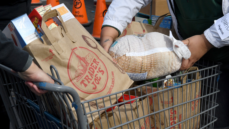 Trader Joe's shopping bags