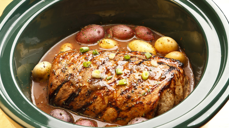 The Meat Mistake You Need To Avoid With Your Slow Cooker