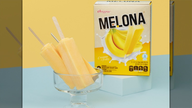 Melona ice cream banana flavor