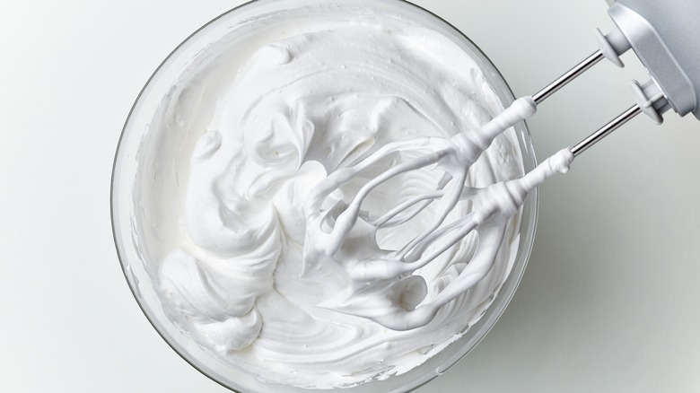 whipped egg whites