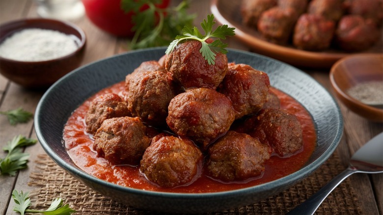 meatballs in sauce