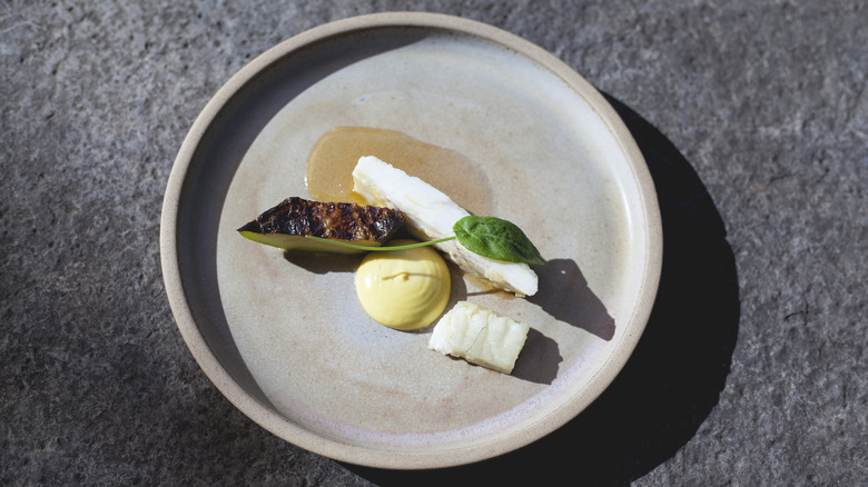 plated dish at Timberyard