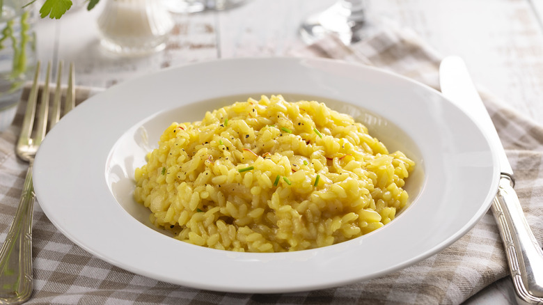 Bowl of risotto