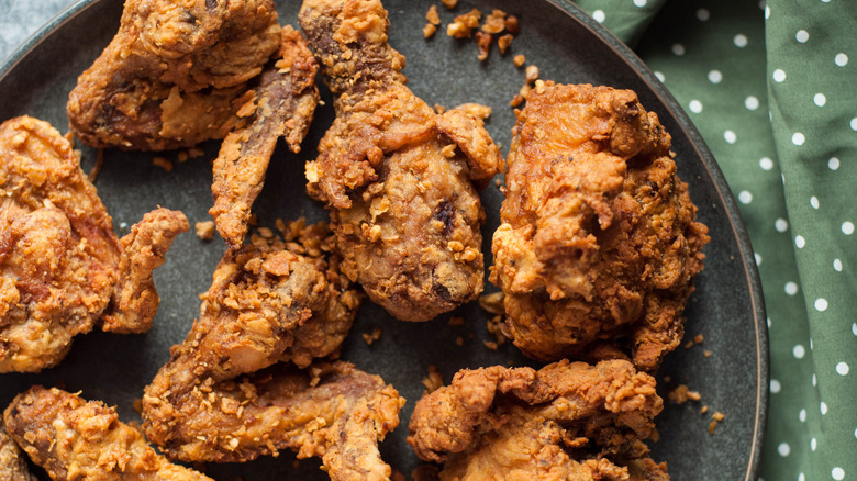 fried chicken on a plate