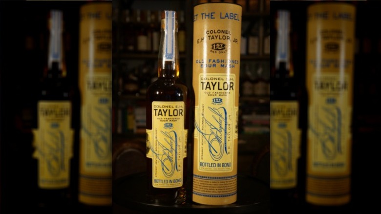 Colonel E.H. Taylor Jr. label