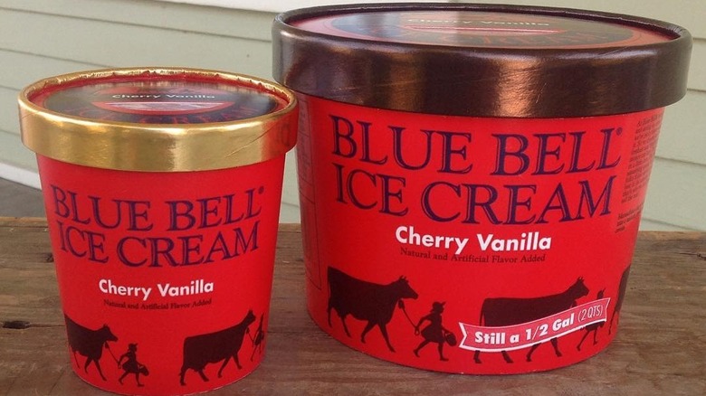 Blue Bell ice cream