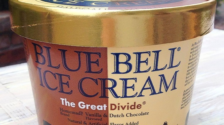 Blue Bell ice cream