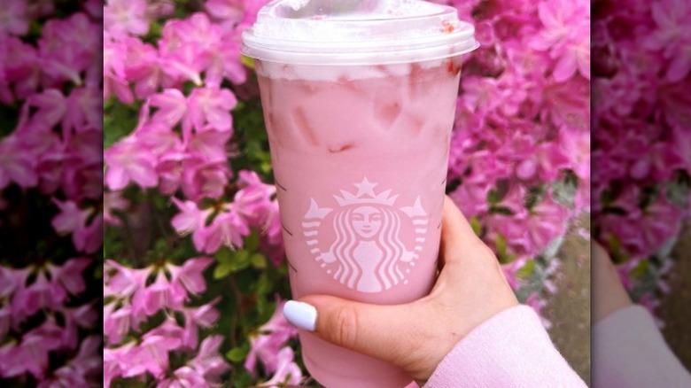 Iced Pink Drink Starbucks