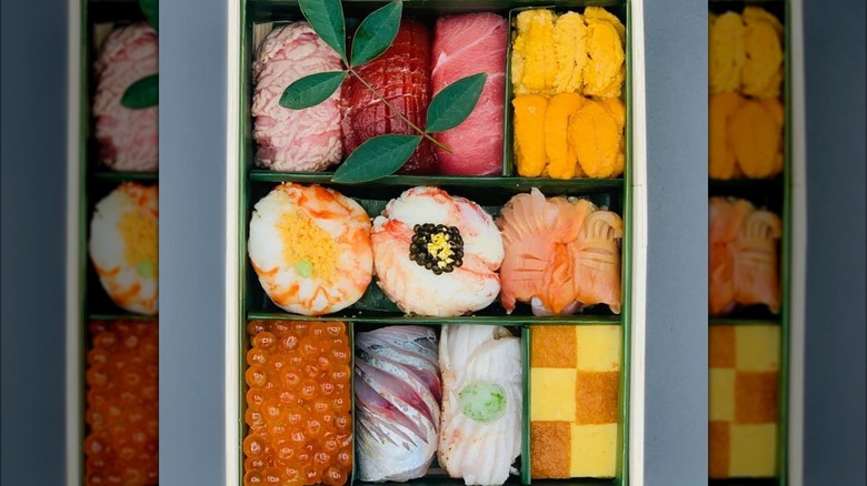 Sushi Ginza Onodera bento box