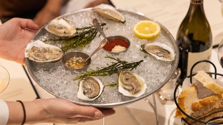 Grill 23 & Bar oyster platter