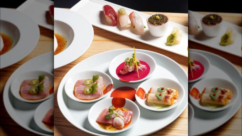 Omakase tasting menu