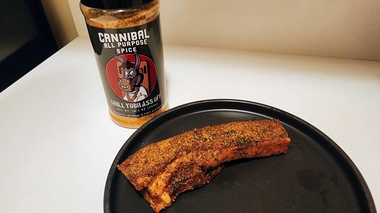 BBQ seasoning and rib