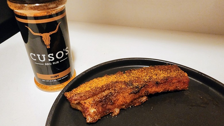 BBQ seasoning and rib