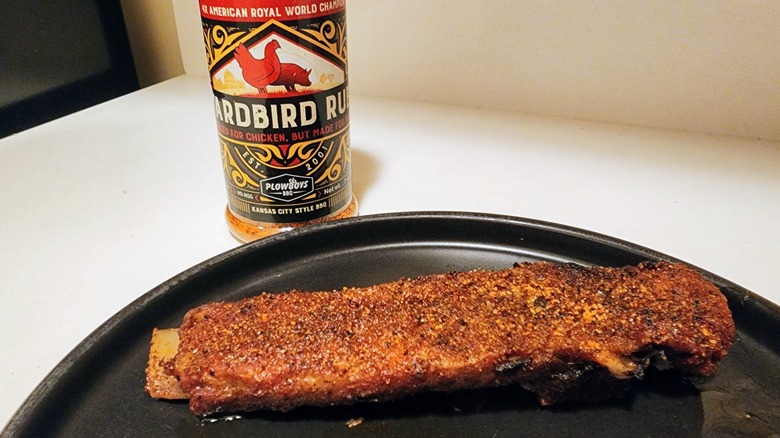 BBQ seasoning and rib