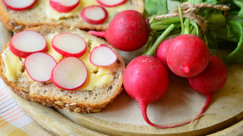 Radish sandwich