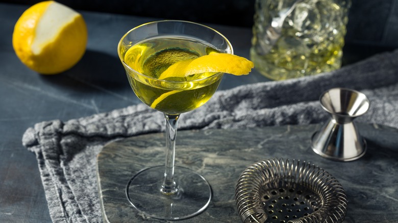 yellow Chartreuse cocktail