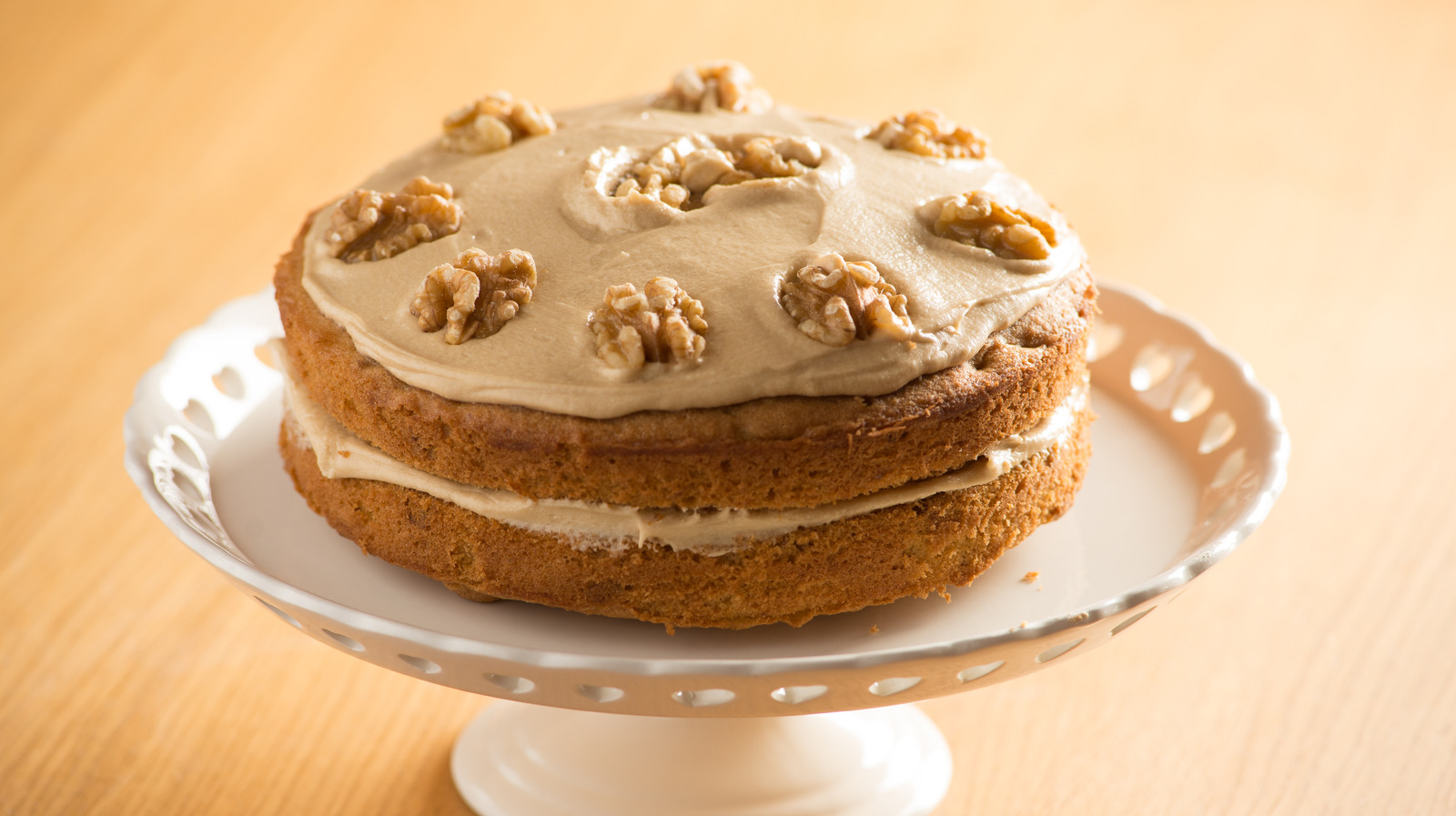 Coffee and Walnut Loaf Cake - Ellas Better Bakes