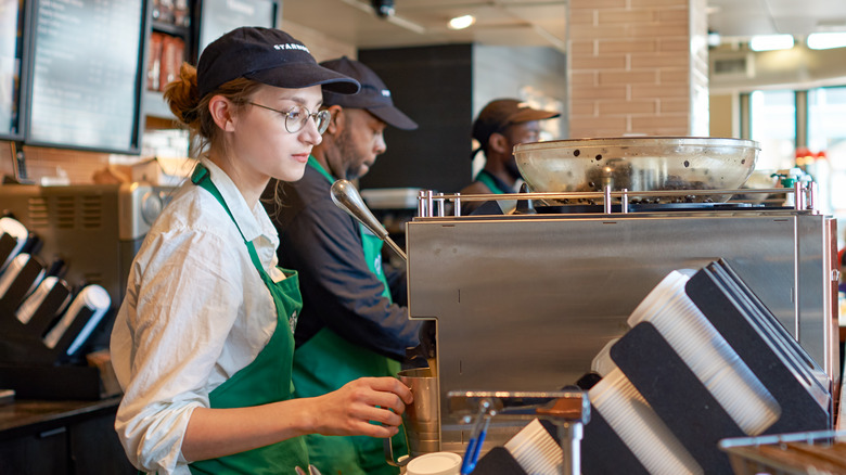 Starbucks baristas