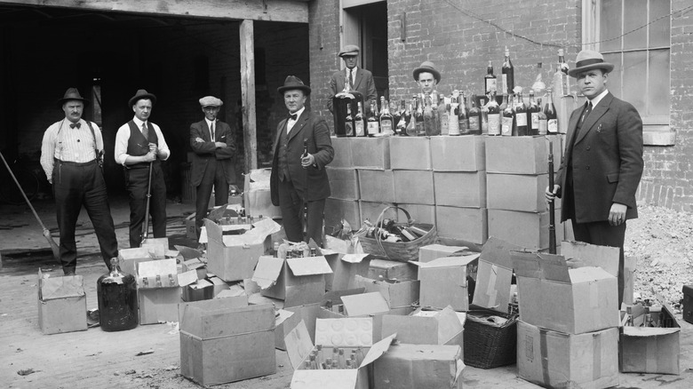 prohibition-era alcohol raid