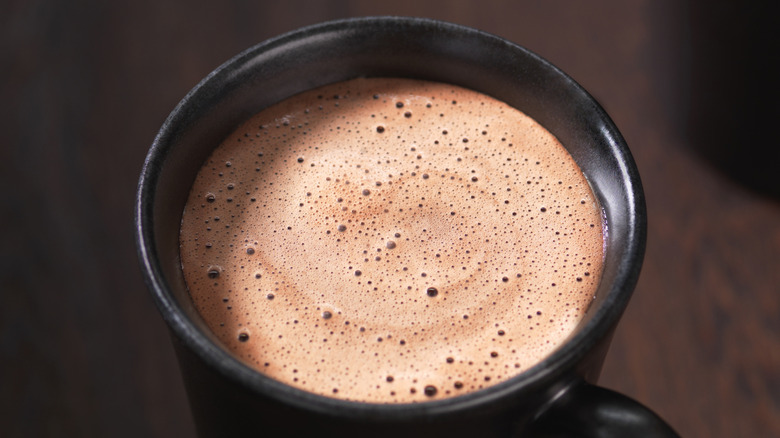 hot chocolate drink