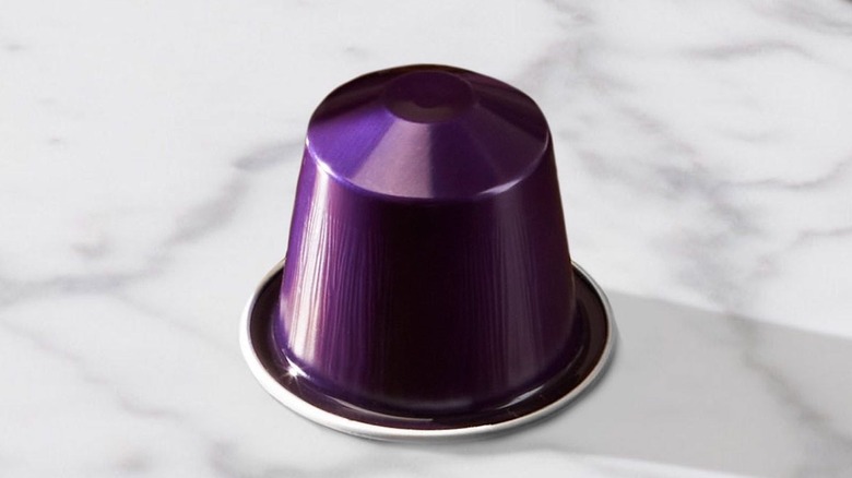 Arpeggio Nespresso pod on marble counter