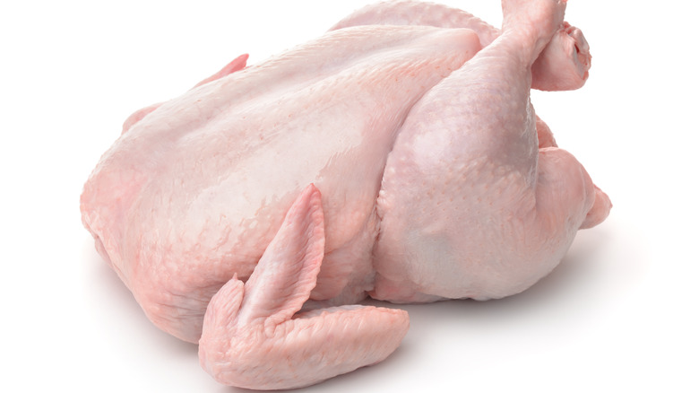 Fresh raw chicken