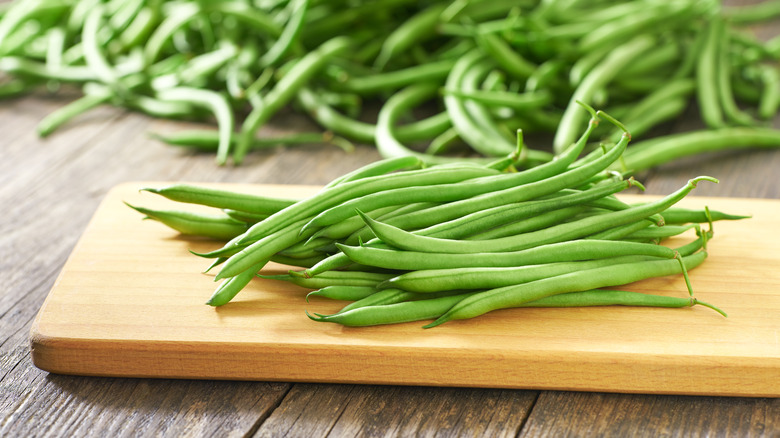 Green beans on board