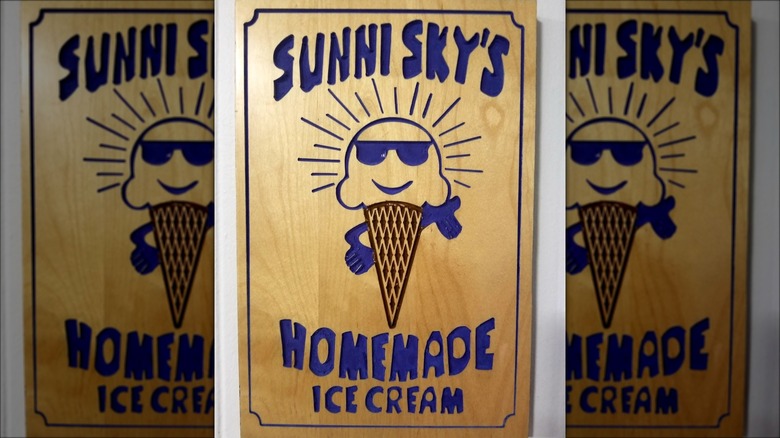 Sunni Sky's Homemade Ice Cream banner