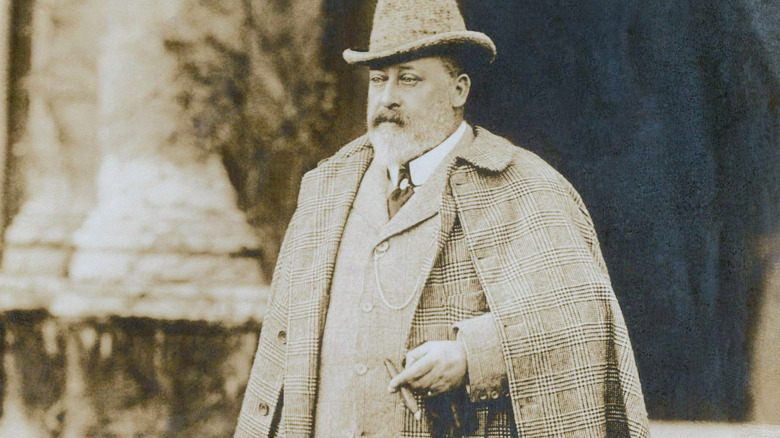 King Edward VII with cigar