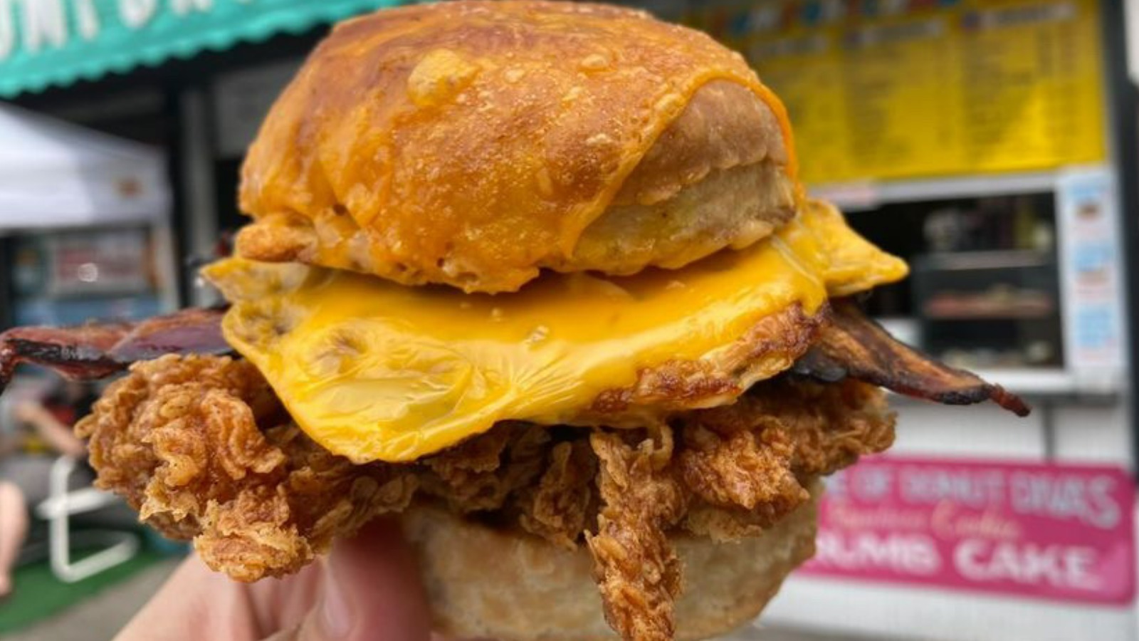 The NYC Chicken Biscuit Breakfast Sandwich That'll Fill You Up For The Day