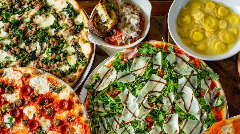 Rubirosa pizza and pasta dishes