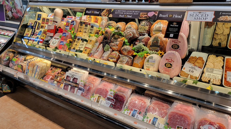 Boar's Head deli section at the grocery store