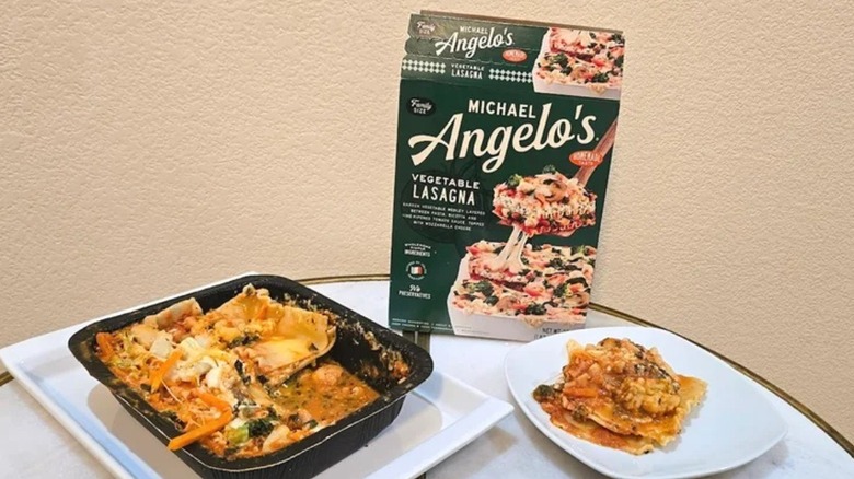 Michael Angelo's vegetable lasagna