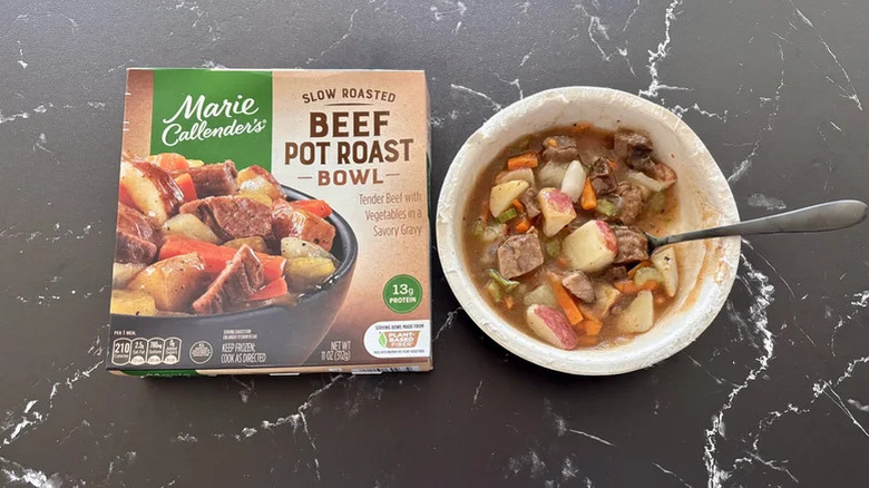 Marie Callender's slow roasted beef pot roast bowl