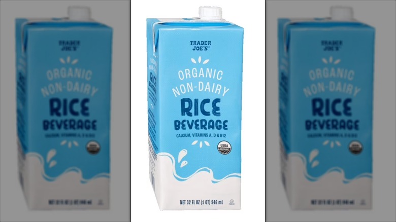 Trader Joe's organic non-dairy rice beverage