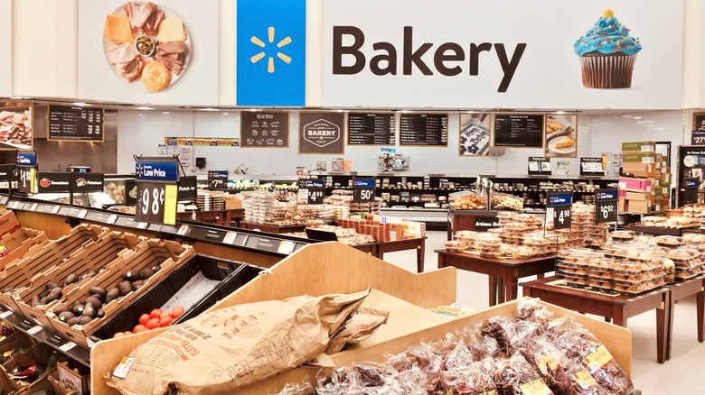 Walmart bakery section in a Denver store