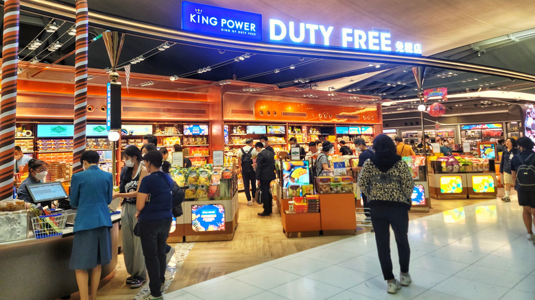 Duty free shop in Bangkok