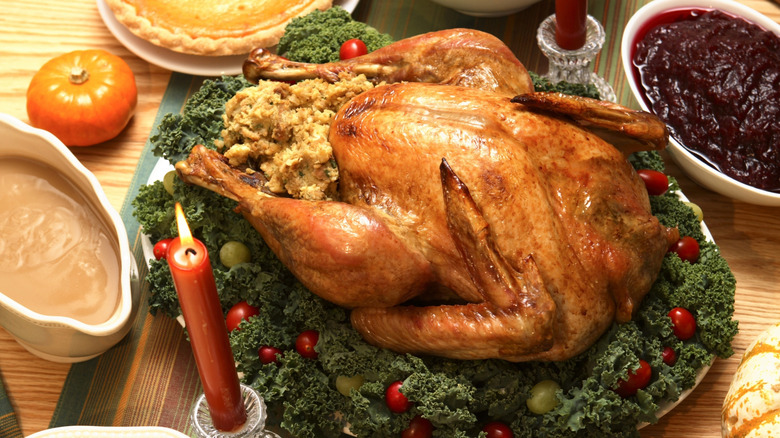 turkey with stuffing