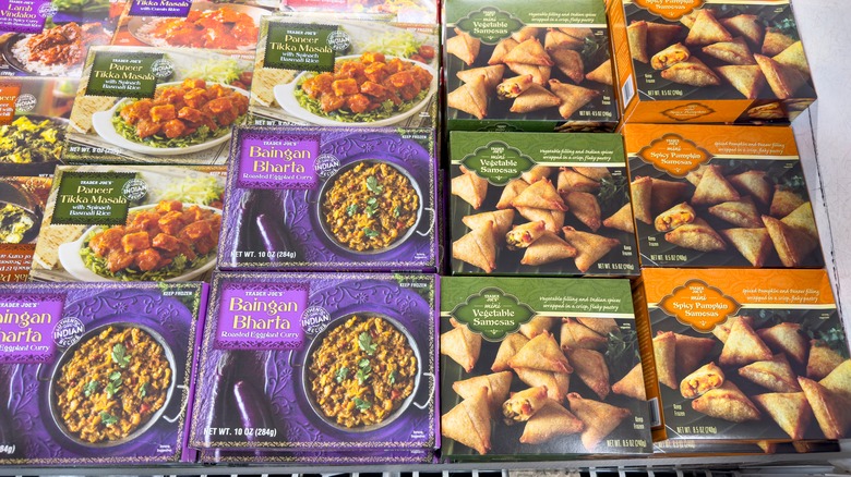 Trader Joe's frozen Indian meals