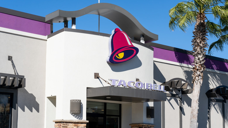 Taco Bell storefront in Texas