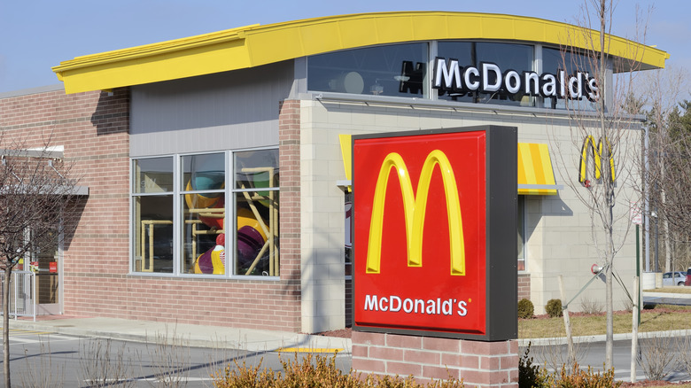 A photo of a McDonald's Exterior